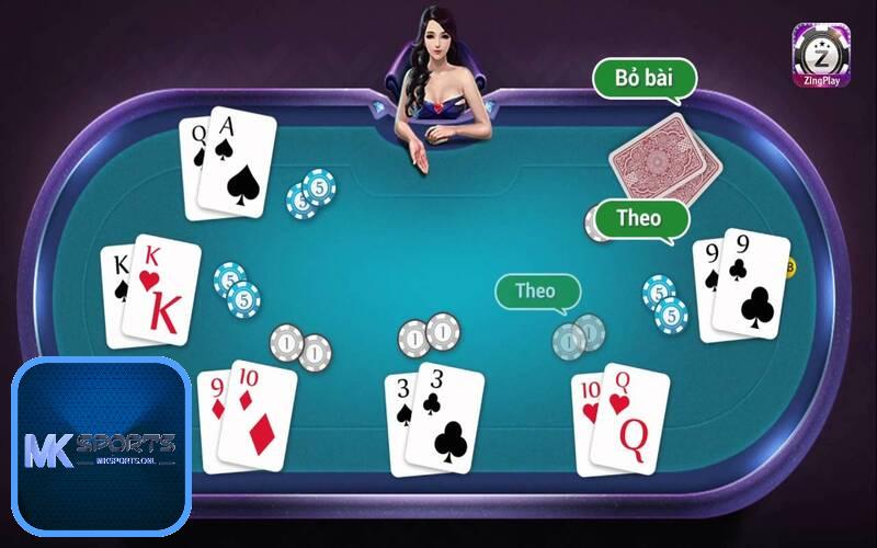 Quy trình chia bài của game bài poker